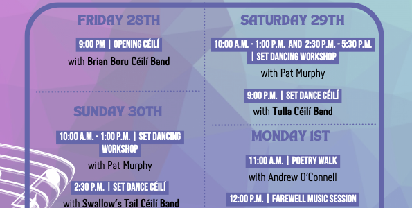 The Half-Door Club for it’s 27th year of Castletown Trad Fest.